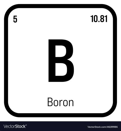 Boron (B) .